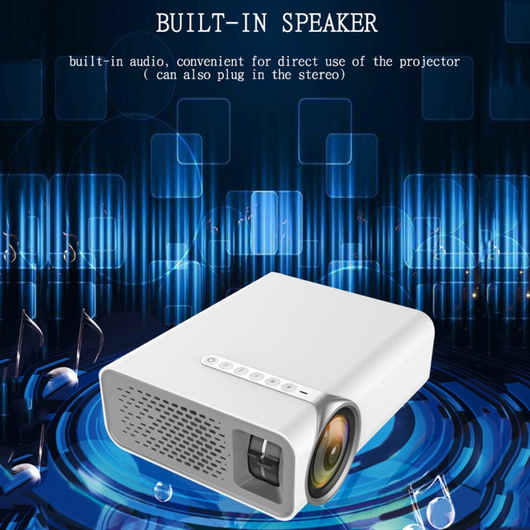 YG520 1800 Lumens HD LCD Projector,Built in Speaker,Can Read U disk, Mobile hard disk,SD Card, AV connect DVD, Set top box.