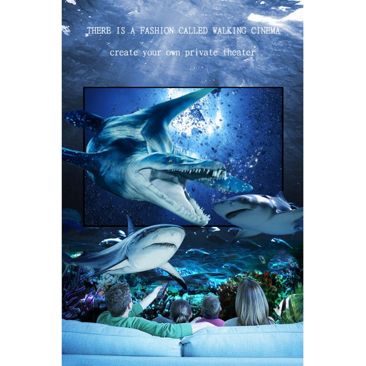 YG520 1800 Lumens HD LCD Projector,Built in Speaker,Can Read U disk, Mobile hard disk,SD Card, AV connect DVD, Set top box.