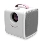 W-S1 10W Children Video Projector 30 Lumens HD 1080P LCD Technology, Support AV / USB / Mini SD Card / HDMI / Audio