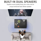 DH-A10 5.8 inch LCD Screen 4200 Lumens 1280 x 800P HD Smart Projector with Remote Control,Android 6.0 OS, Support WiFi, Bluetooth,HDMIx2, USBx2, VGA, AV IN/RCA, RJ45, LAN