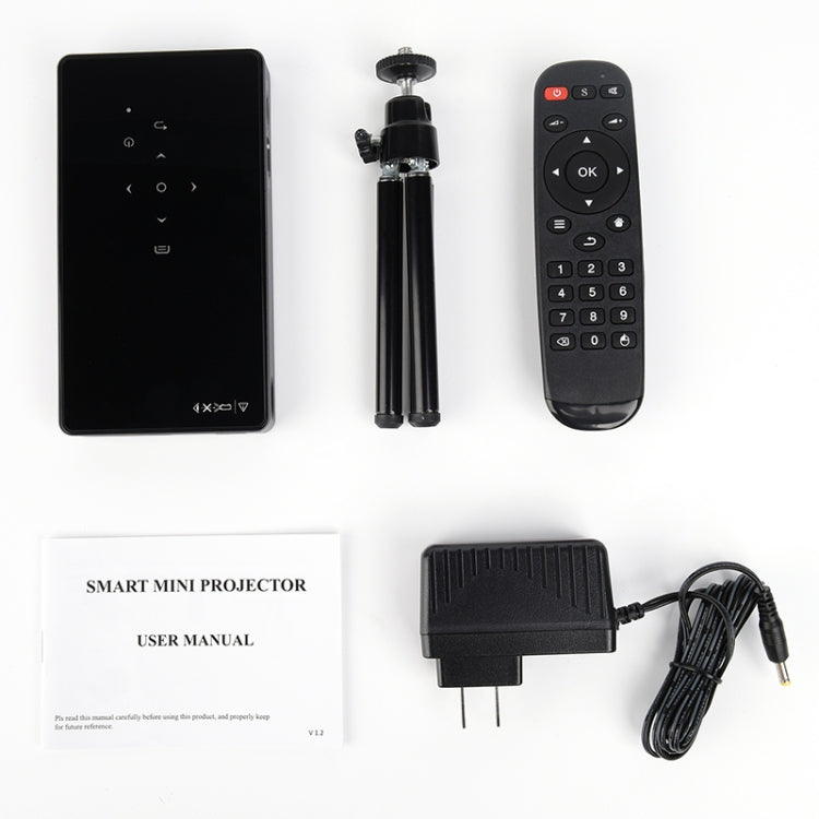 P8I 854x480 100LM Mini Portable Multimedia DLP Projector