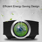 YG510 1200 LUX 800*480 LED Projector HD Home Theater, Support HDMI & VGA & AV & TF & USB