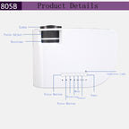 RD-805B 960*640 1200 Lumens Portable Mini LED Projector Home Theater with Remote Controller ,Support USB + VGA + HDMI + AV + TV