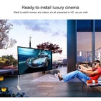 Outdoor Bracket Folding Polyester Projector Film Curtain, Size: 100 inch (16:9)