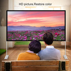 Outdoor Bracket Folding Polyester Projector Film Curtain, Size: 100 inch (16:9)