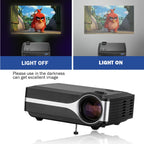 Wejoy L1 80 Lumens 4 inch LCD Technology HD 800*480 pixel Projector, VGA, HDMI