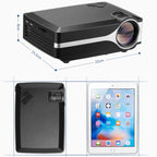 Wejoy L1 80 Lumens 4 inch LCD Technology HD 800*480 pixel Projector, VGA, HDMI