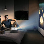 Cheerlux C9 2800 Lumens 1920x1080P HD Same Screen Smart Projector, Support HDMI x 2 / USB x 2 / VGA / AV