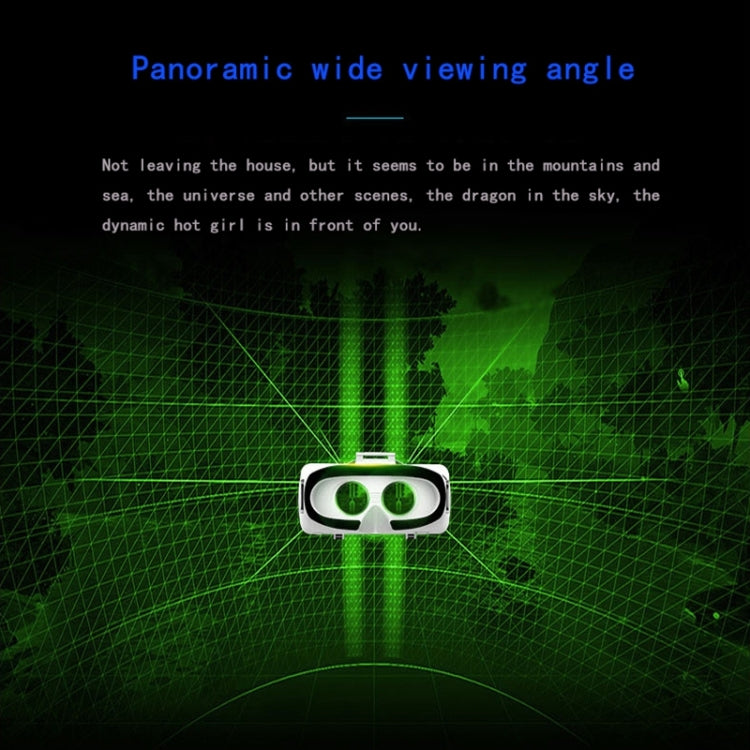 VR SHINECON G06EB Virtual Reality 3D Video Glasses Suitable for 4.7 inch - 6.1 inch Smartphone with HiFi Headset
