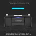 VR SHINECON G06EB Virtual Reality 3D Video Glasses Suitable for 4.7 inch - 6.1 inch Smartphone with HiFi Headset