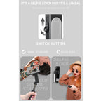 L09 Mini Folding Fill Light Gimbal Stabilizer Tripod