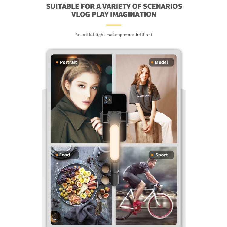 L09 Mini Folding Fill Light Gimbal Stabilizer Tripod