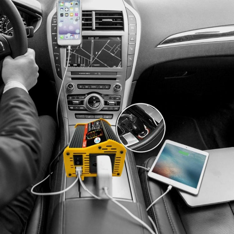 Legend III Generation DC12V to AC220V 6000W Car Power Inverter with LED Display