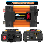 Little Wasp 12V to 220V 4000W Car Power Inverter with LED Display & Dual USB