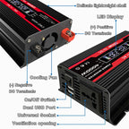 Zhizun 12V to 220V 4000W Car Power Inverter