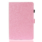 Varnish Glitter Powder Horizontal Flip Leather Case with Holder & Card Slot
