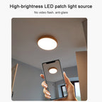 Macaron LED Round Ceiling Lamp, 3-Colors Light