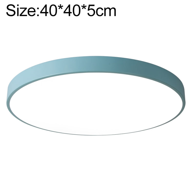 Macaron LED Round Ceiling Lamp, 3-Colors Light