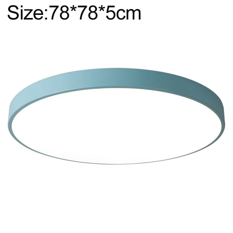 Macaron LED Round Ceiling Lamp, 3-Colors Light