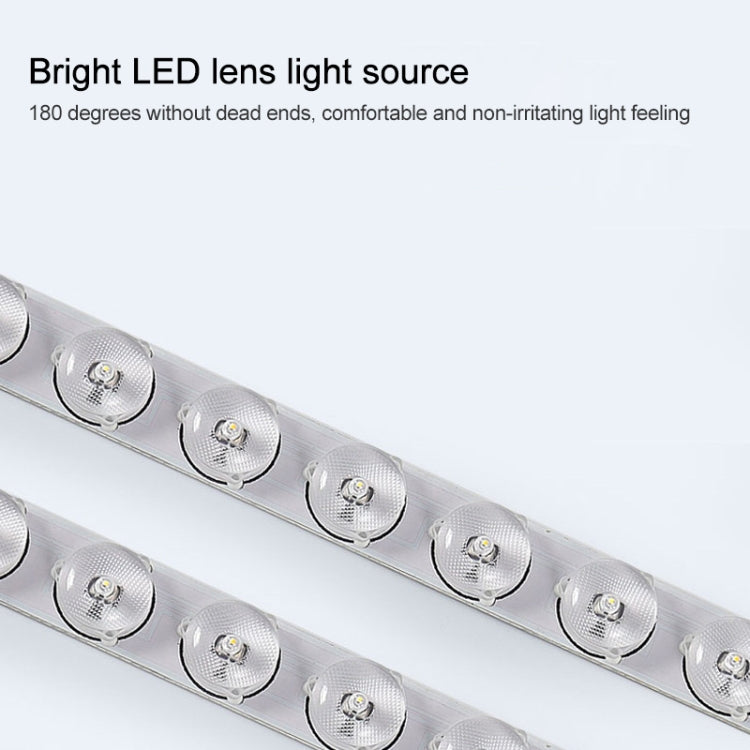 Wood Macaron LED Round Ceiling Lamp, 3-Colors Light