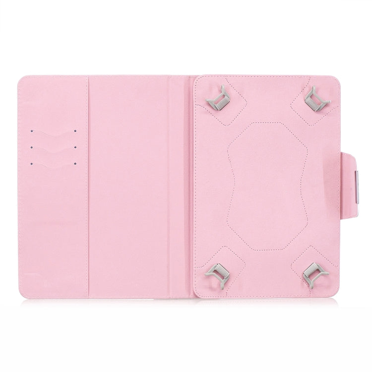 Solid Color Wave Point Horizontal Flip Leather Case  , with Holder