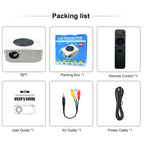 Y2 800x480P 80ANSI Mini LCD LED Smart Projector