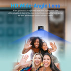 X3 Smart Doorbell Camera Support Mobile APP & Two-way Voice & Cloud Storage