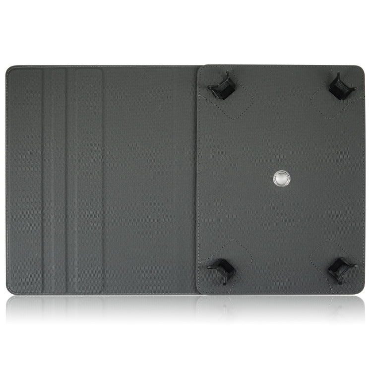 Cloth Texture Horizontal Flip Universal Tablet PC Leather Case with Pen Slot