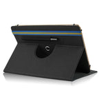 Cloth Texture Horizontal Flip Universal Tablet PC Leather Case with Pen Slot