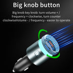 BC77 QC3.0 Fast Charging Car Bluetooth Hands-free MP3 Player FM Transmitter