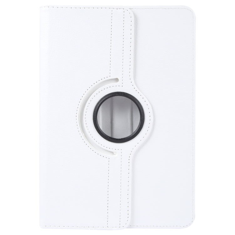 360 Degree Rotation Litchi Texture Flip Leather Tablet Case