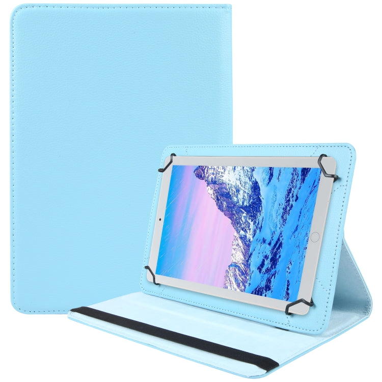 360 Degree Rotation Litchi Texture Flip Leather Tablet Case