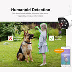 SriHome SH034 5.0MP Mini Dual 2.4 / 5G WiFi Outdoor Waterproof Video Surveillance Color Night Vision Security CCTV Cam