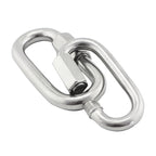 304 Stainless Steel Quick Connect Ring Runway Buckle