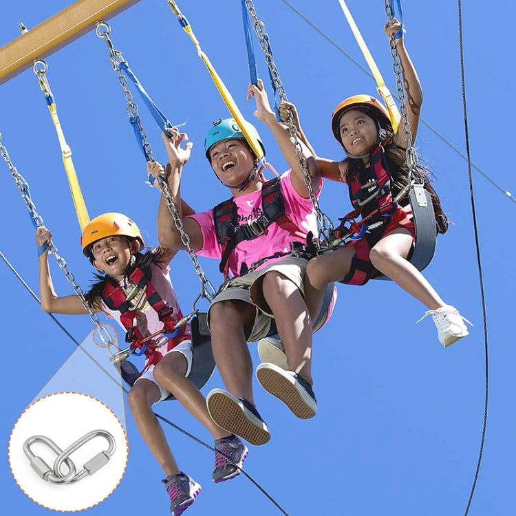 304 Stainless Steel Quick Connect Ring Runway Buckle