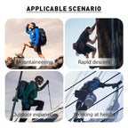 304 Stainless Steel Quick Connect Ring Runway Buckle