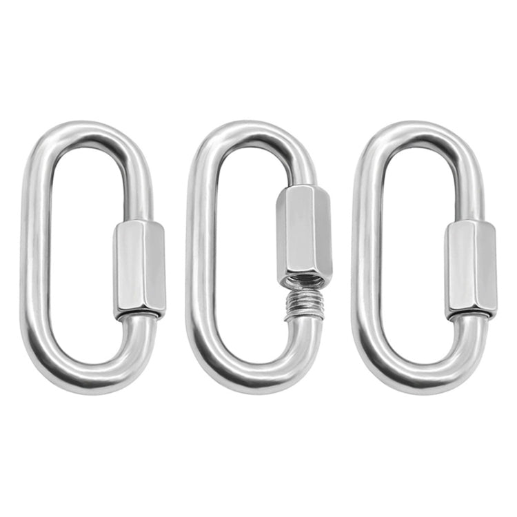 304 Stainless Steel Quick Connect Ring Runway Buckle