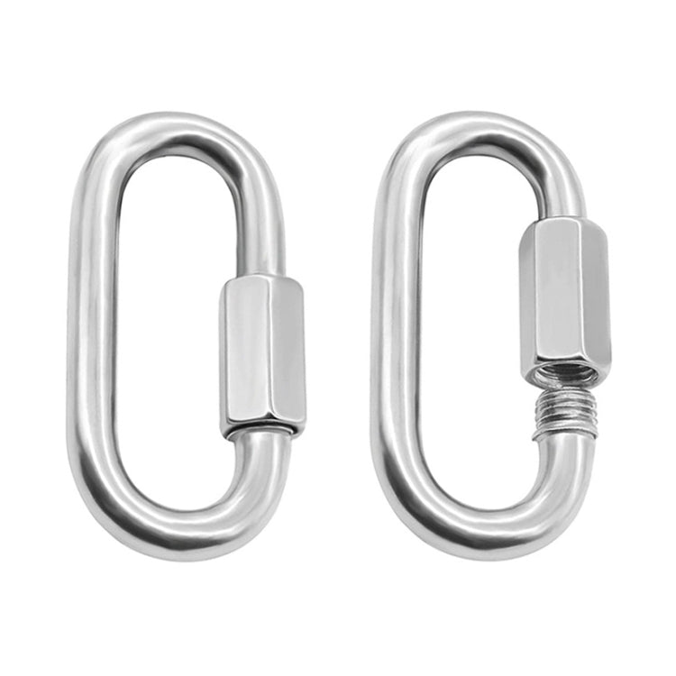 304 Stainless Steel Quick Connect Ring Runway Buckle