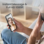 ML19 90 Degree Wide Angle Wireless Smart Video Doorbell