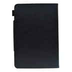 Suede Cross Texture Magnetic Clasp Leather Tablet Case