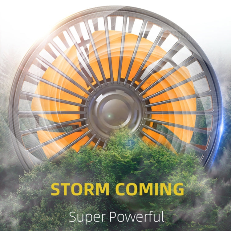 F4310 360-Degree Rotating Adjustable Car Three-Head Fan