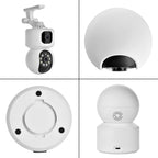 YT66 Dual 2MP Wireless Smart PTZ Camera