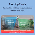 YT66 Dual 2MP Wireless Smart PTZ Camera