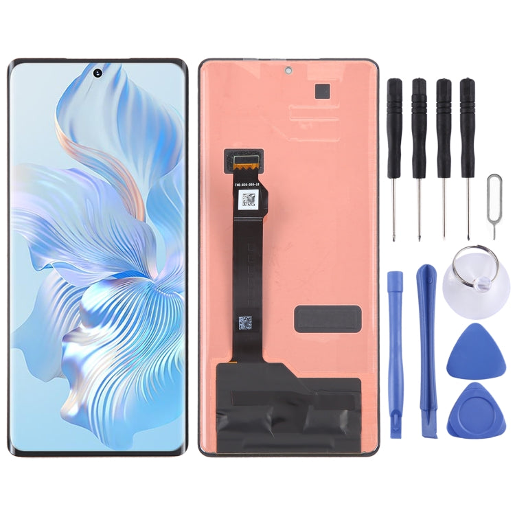 Original LCD Screen For Honor Magic4 Pro With Digitizer Full Assembly, Not Supporting Fingerprint Identification