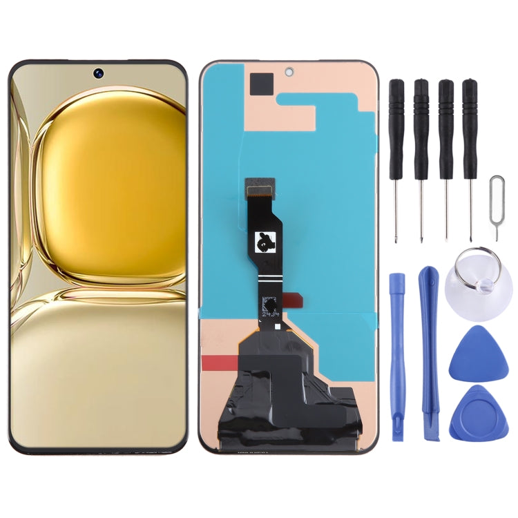 Original LCD Screen For Honor Magic4 Pro With Digitizer Full Assembly, Not Supporting Fingerprint Identification