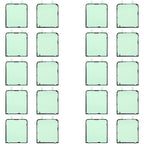 10pcs Original Back Housing Cover Adhesive