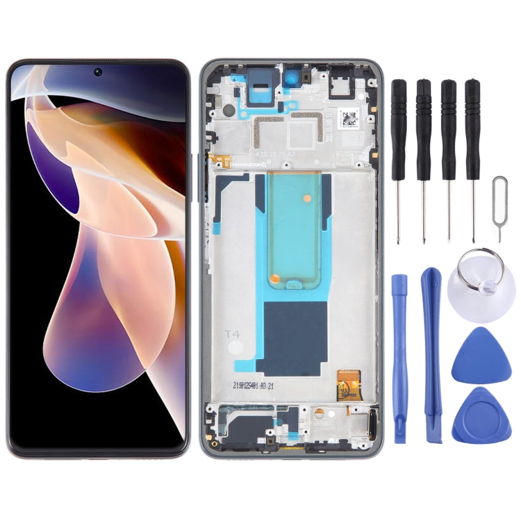 LCD Screen Digitizer Full Assembly with Frame