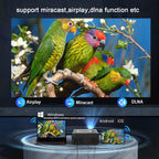 T300S 320x240 24ANSI Lumens Mini LCD Projector Supports Wired & Wireless Same Screen