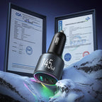 JOYROOM JR-CCN07 145W Dual PD+QC3.0 3-Port Car Charger