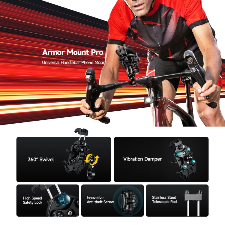 Ulefone Armor Mount Pro AM01 Universal Bicycle Handle Phone Holder